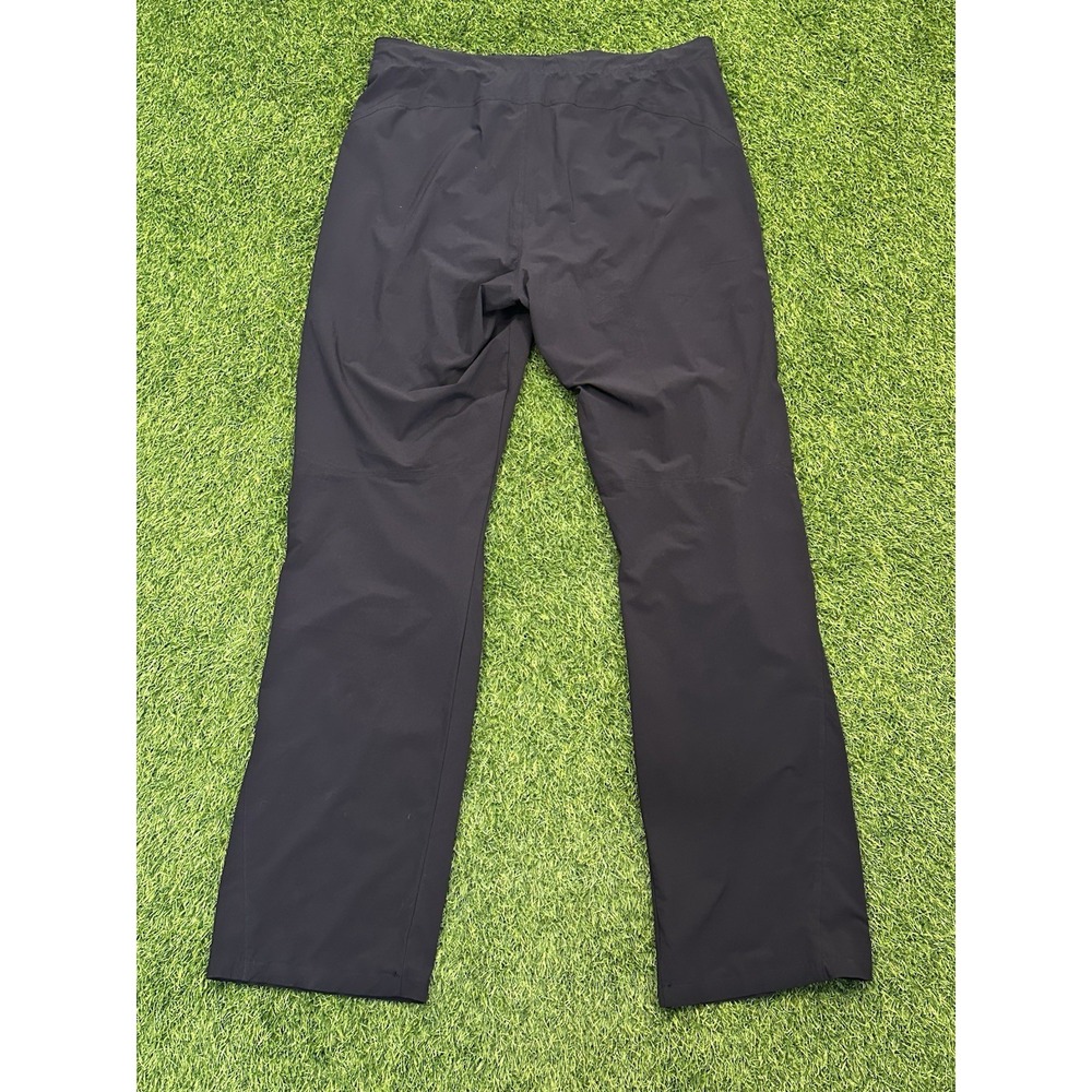 Paskho Pants Medium Black Travel Jogger Drawstring Minimalist‎ Tech Soft Stretch - Picture 2 of 12